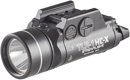 Streamlight 69500 TLR-1 HL-X 1000-Lumen 15000 Candela Rail-Mounted Tactical Weapon Light with Specific Compatibility Rail Locating Keys, Black