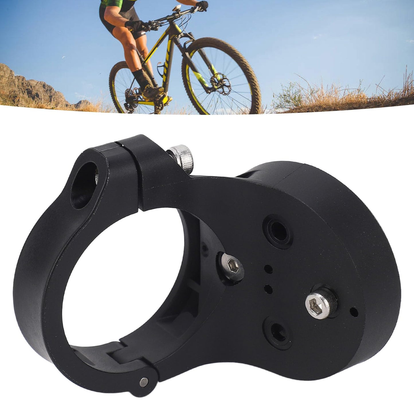 Alomejor Nylon Tail Light Bracket, Magene Tail Light Mount for 31.6mm, 30.8mm, and 27.2mm Seatposts