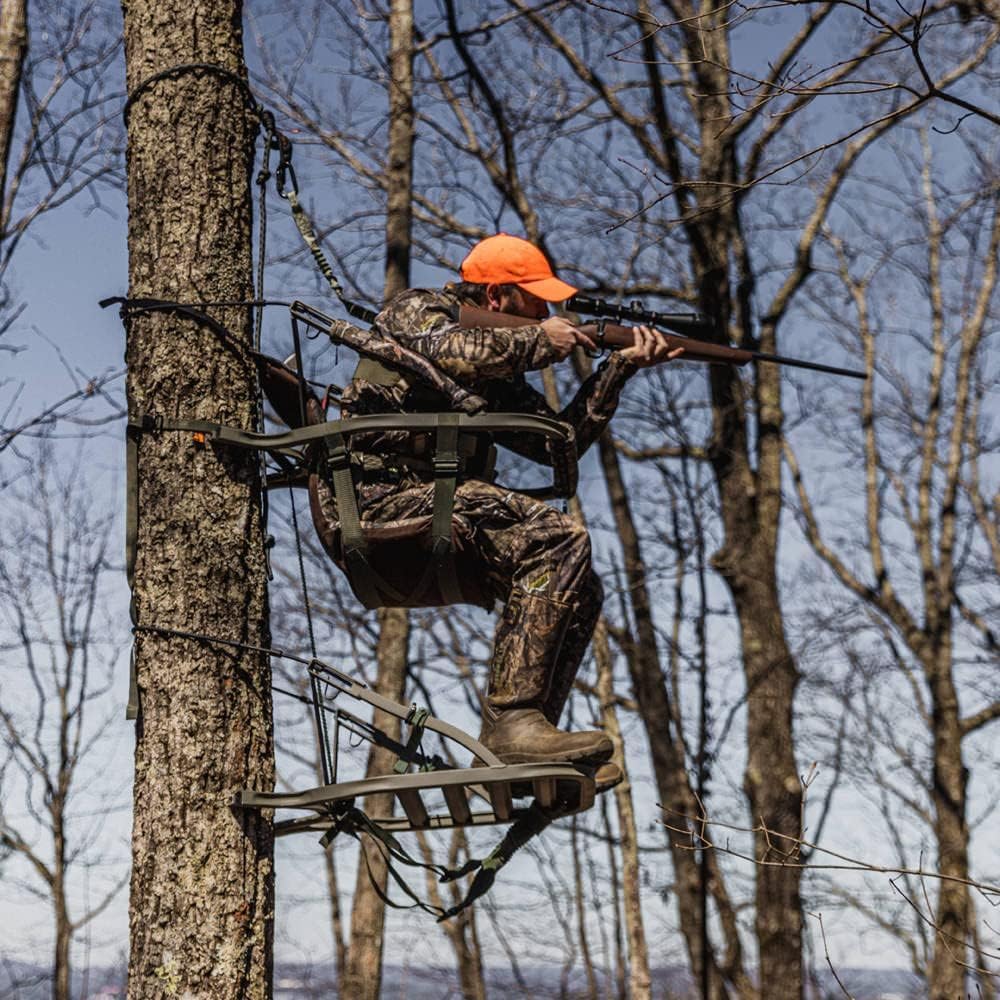 Mini Viper SD Climbing Treestand by Summit Treestands - Mossy Oak Camo