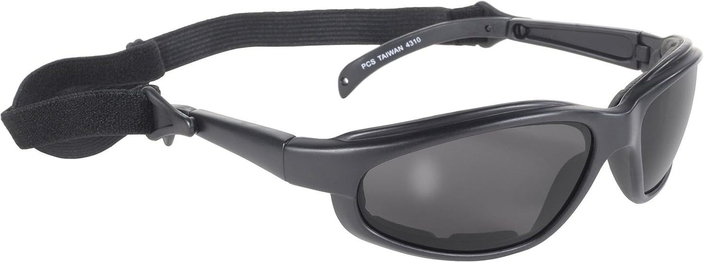 Pacific Coast Freedom Padded Riding Sunglasses with Detachable Strap