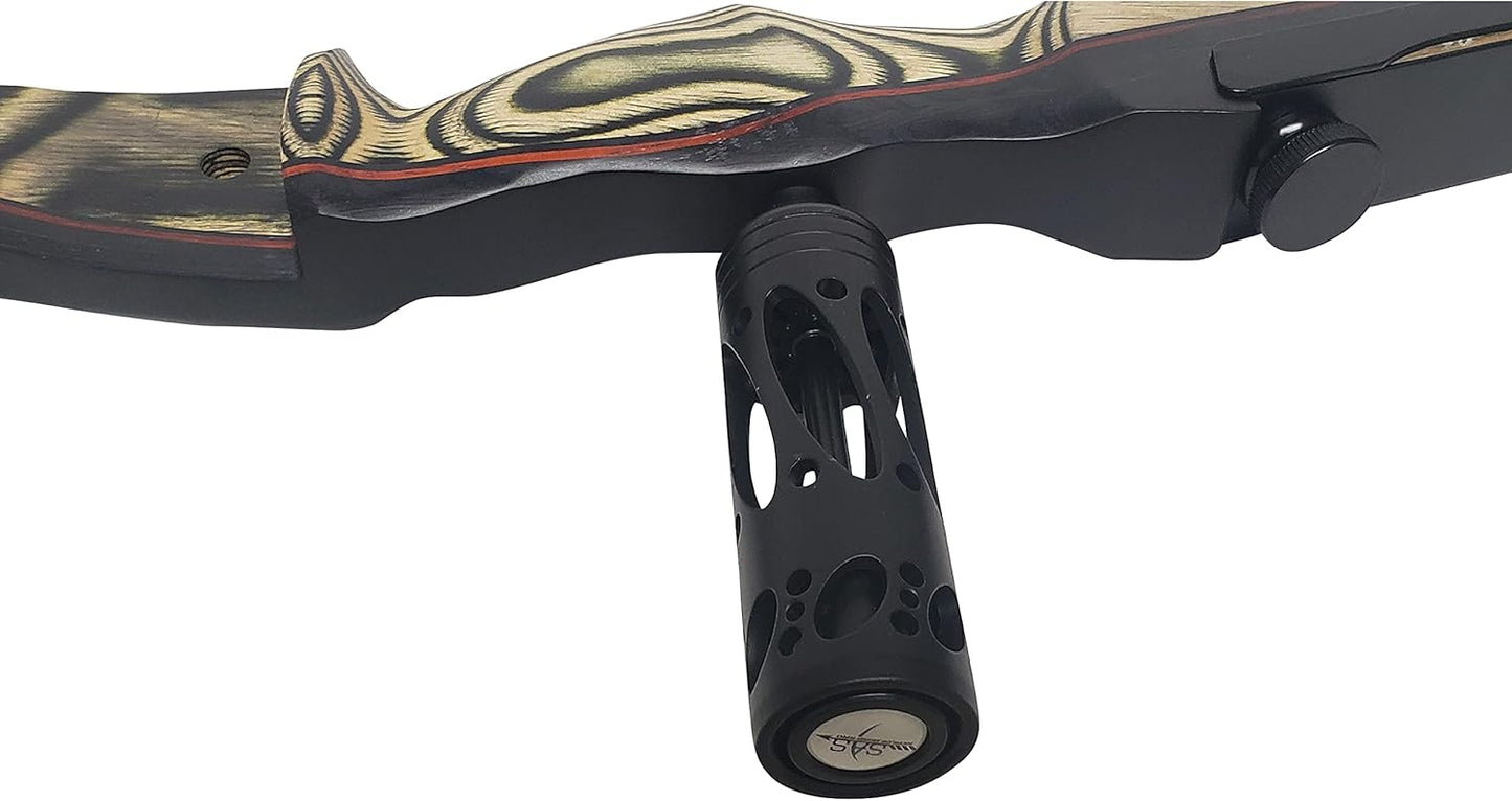 All-CNC Aluminum Bow Stabilizer for Compound & Recurve Bows - SAS Archery