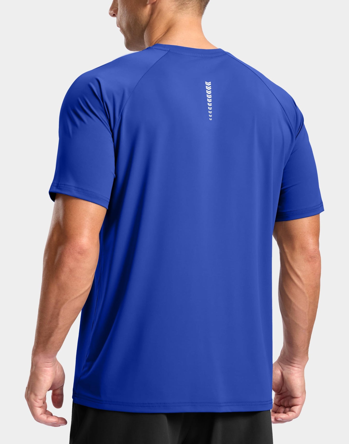 G Gradual Men's Athletic Workout T-Shirts Moisture Wicking Cooling Running Shirts Short Sleeve Performance Tee for Gym Tennis(Royal Blue,4XL)