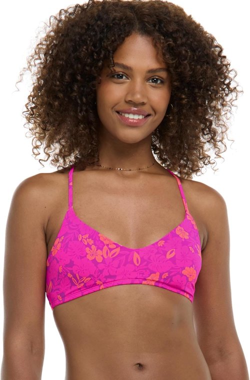 Body Glove Women's Alani Strappy Back Bikini Top - Stylish Halter Swimsuit