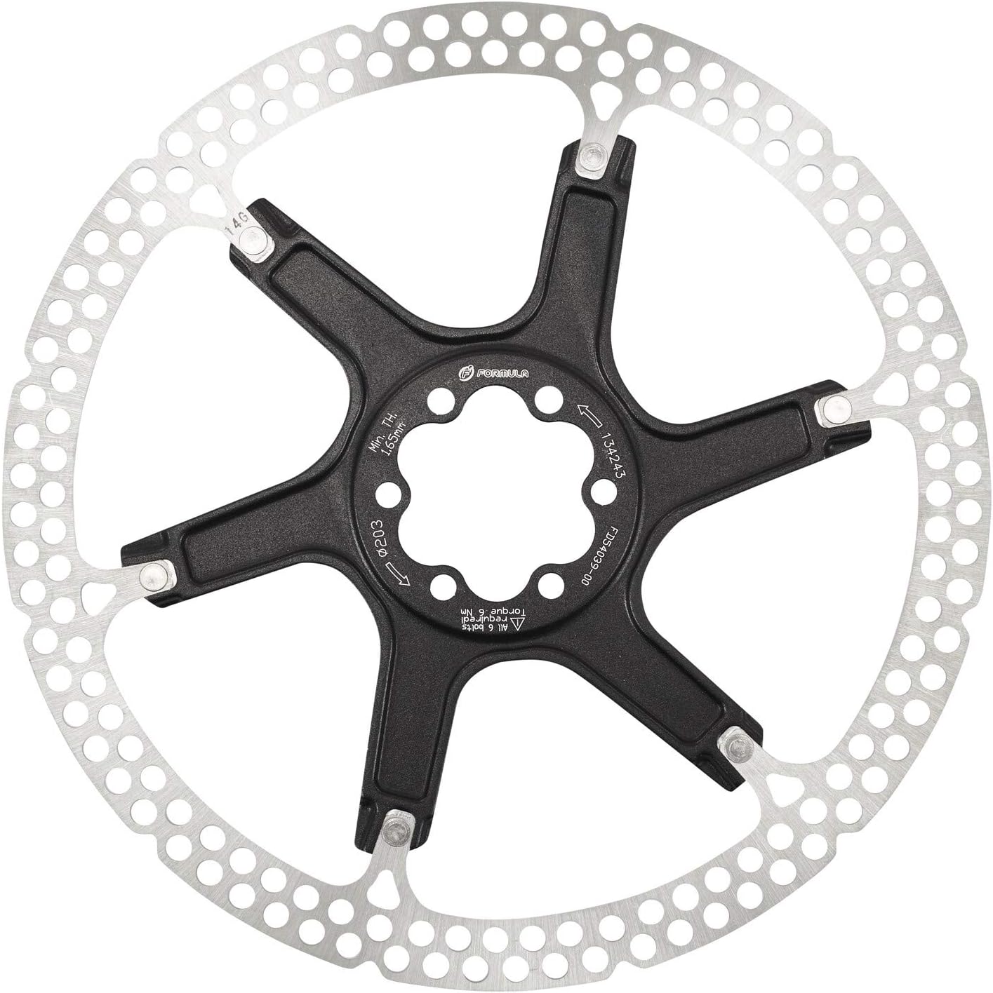 Aluminium Brake disc Bracket 6 Holes