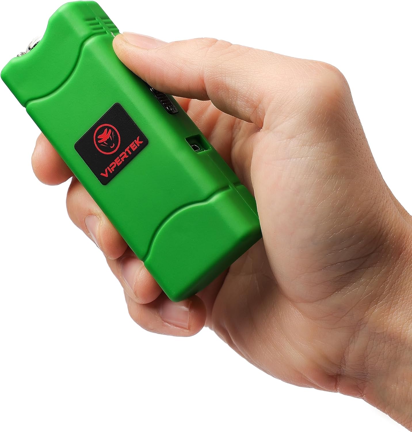 VIPERTEK VTS-881 Micro Stun Gun for Self Defense Rechargeable with LED Flashlight