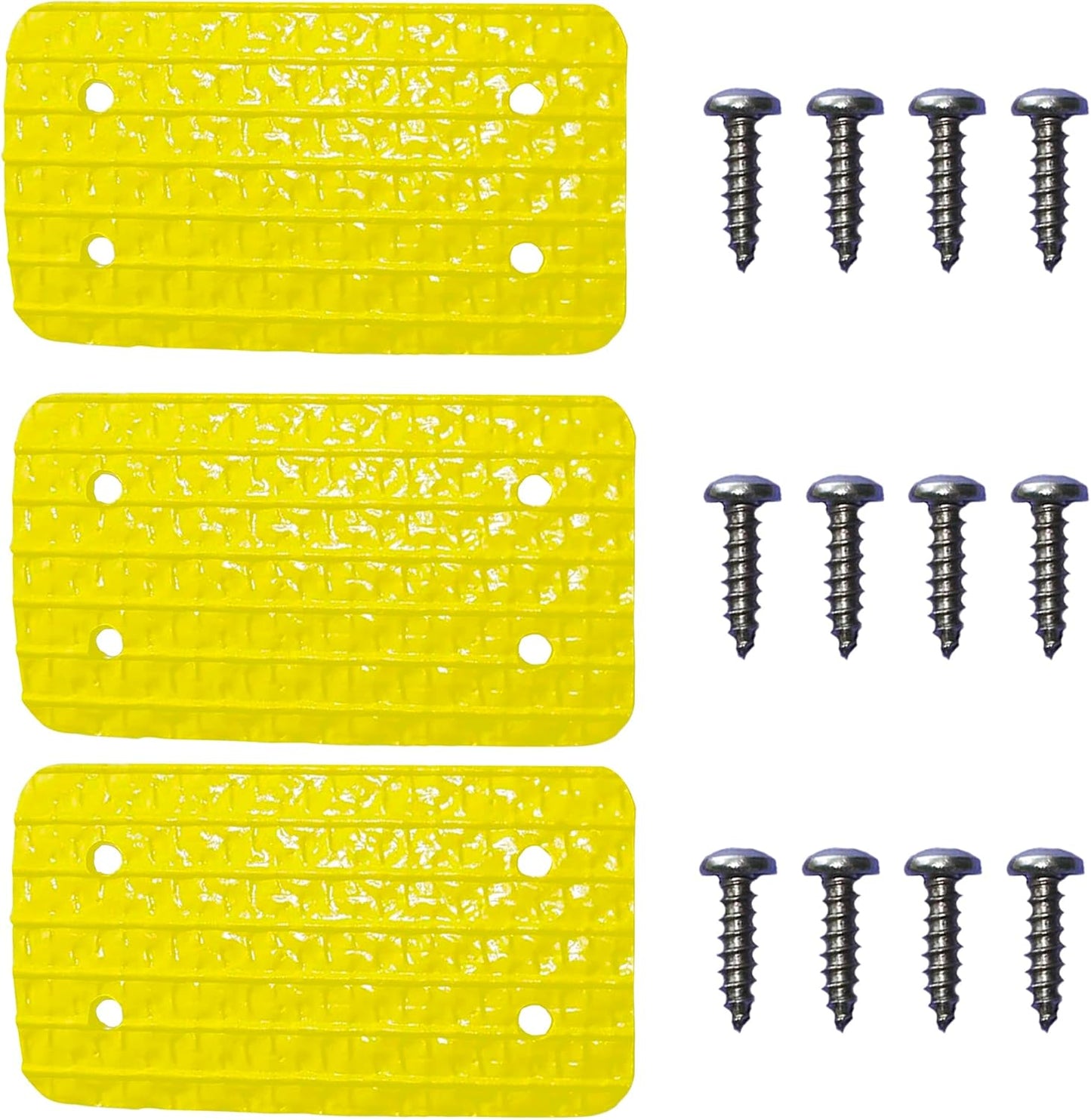 Unbreakable Cooler Hinges - Set of 3 Repurposed Fire Hose Replacement Hinges for Igloo Coolers - Durable, Impact-Resistant, Easy to Install, Includes 12 Screws - Made in The USA