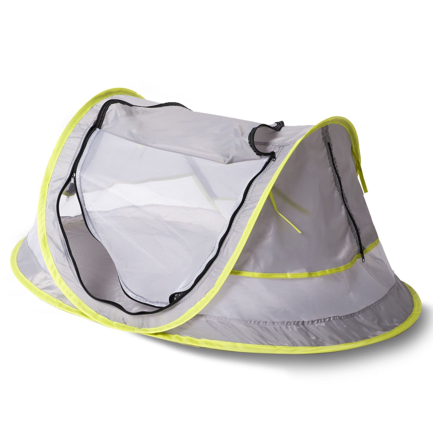 Baby Beach Pop Up Tent - UPF 50+ Sun Shade with Mosquito Net, Sun Shelter for Girls Boys, Beach Umbrella for Infant (Green)