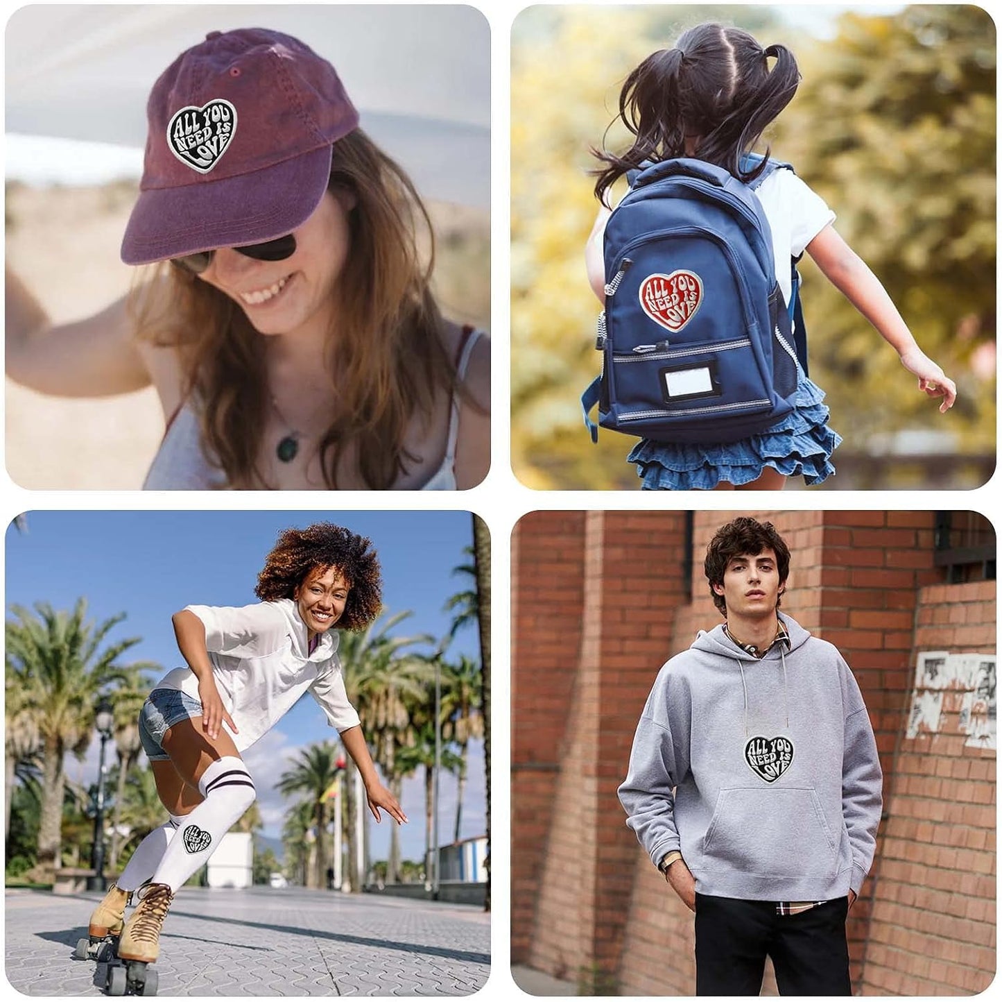 Antrix 6 PCS Tactical Joshua 1:9 Bible Verse 210 Have I NOT COMMANDED You Patch Hook and Loop Fastener Joshua 1:9 Be Strong and Courageous Emblem Badge Patch -4"*2.25"