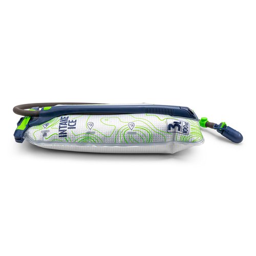 Mazama Intake ICE 3L Insulated Water Hydration Reservoir - Keeps Liquid Cold for up to 4 Hours - GYZR Bite Valve- Water Bladder for Hiking and Outdoor Adventures
