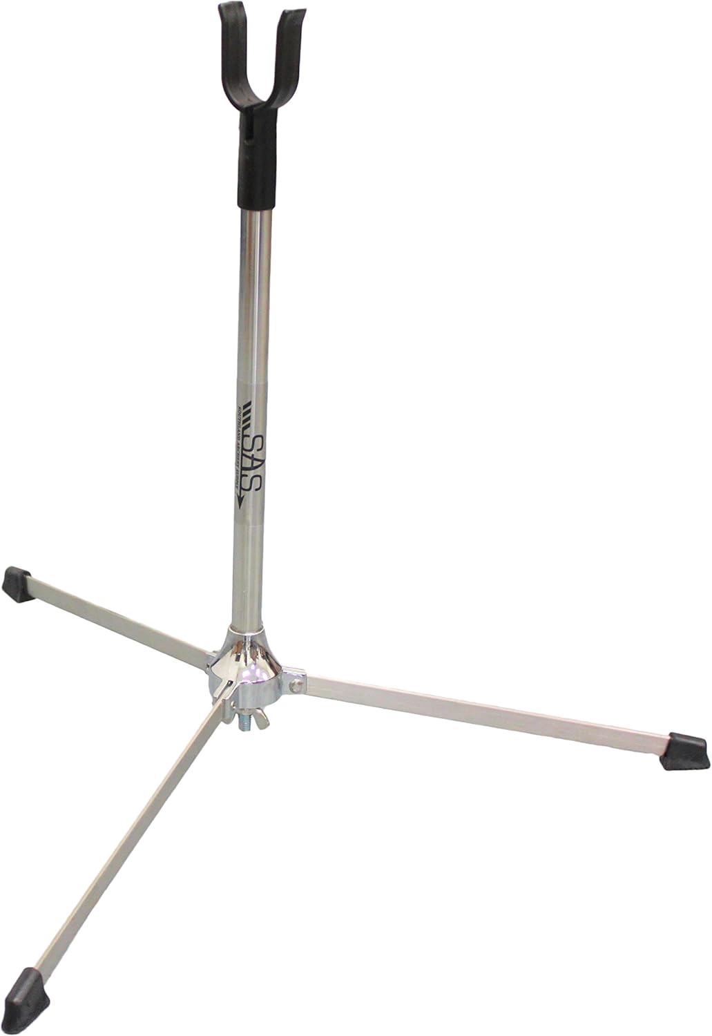 Southland Archery Supply SAS Stainless Steel Heavy Duty Bow Stand for Recurve Bow Longbow Takedown Bow