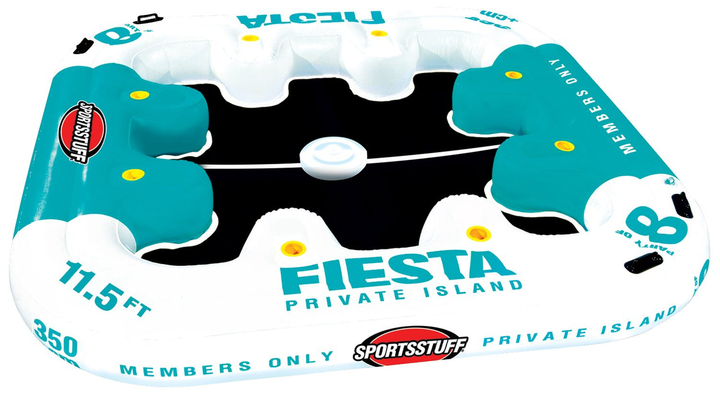 SPORTSSTUFF Fiesta Island & Wow Sports Mega Max High Pressure Air Pump Powerful Electric Air Pump 3.0 PSI, 680 watts, 800 Liter per Minute with 5 Universal Adapters