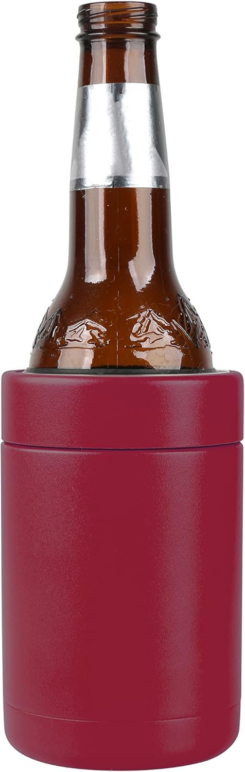Tahoe Trails 12 oz Stainless Steel Double Wall Vacuum Insulated Can Cooler (Blue)