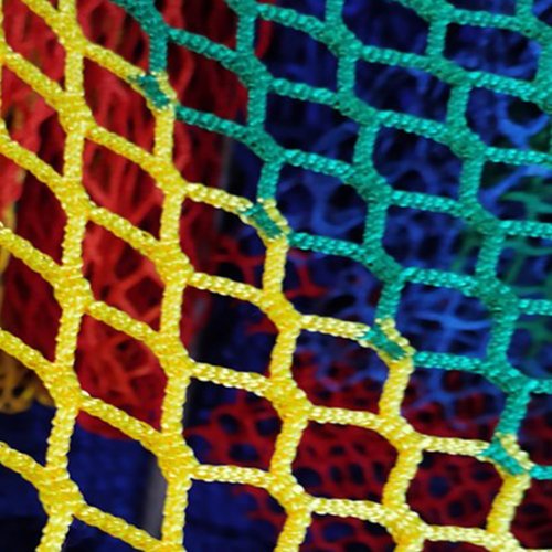 Bunifa Climbing Cargo Net for Kids Outdoor Balcony Safety Net Rope Netting Playground Climbing Net Stairway Railing Safety Net for Children Pets Toys Knotless Polyester Sports Netting