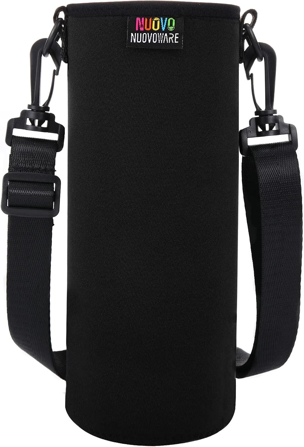Nuovoware Water Bottle Carrier Bag, Premium Neoprene Portable Insulated Water bottle Sling Holder Bag 1000ML with Adjustable Shoulder Strap for Men Women Hiking, Sling Bottle Bag Case