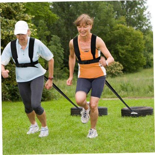 SUPVOX Speed Agility Training Workout Sled Harness Stretching Equipment Trainer Workout Pulling Strap Exercise Resistance Bands Bungee Cord Speed Training Bungee Band up Running
