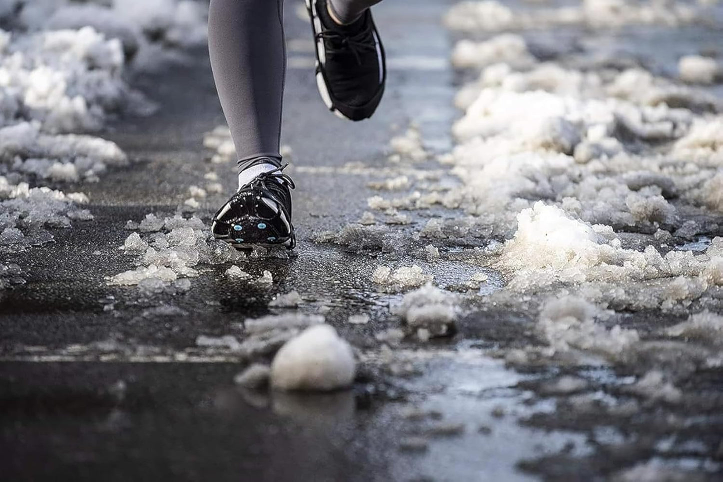 Due North Everyday G3 Ice Cleats for Shoes & Boots - Traction Spikes for Men & Women to Improve Grip on Snow & Ice