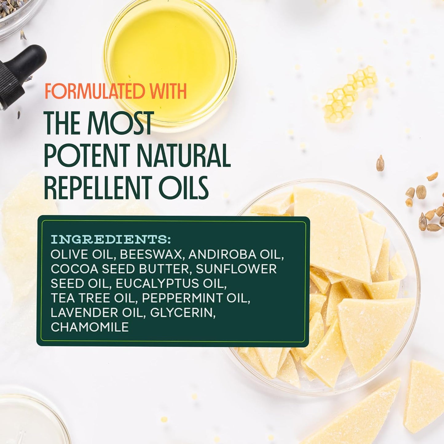 Murphy’s Naturals Insect Bite Relief Balm, Travel-Friendly, Soothes Bug Bites with Plant-Based Oil, Fast-Acting, Easy Application, 0.75oz