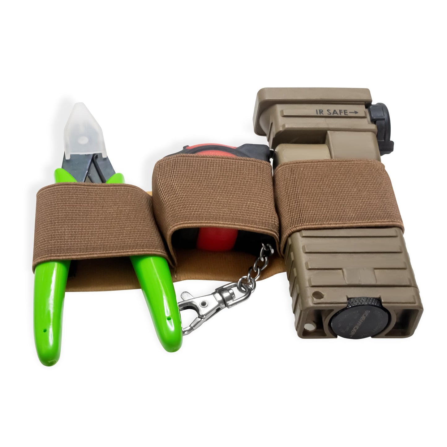 2 Pcs Beige Tactical Modular Organizer Tan Tactical Bag Insert Panel Hook Backed Accessories Holder Insert Bag Panel Elastic Organizer Holder Modular Organizer with Hook for Packs Backpack or Bags