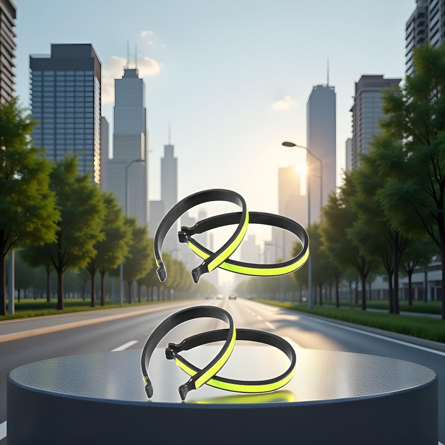 3Pcs Cycling Trouser Clip Cycling Ankle Safety Band Reflective Bicycles Clip Pant Leg Cuff Clip Bikes Cycling Equipment Cycling Trouser Wrap Clip Reflective Gear Accessories Outdoor Recreation