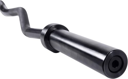 CAP Barbell 2-Inch Deluxe Curl Bar, Black, 57-Inches
