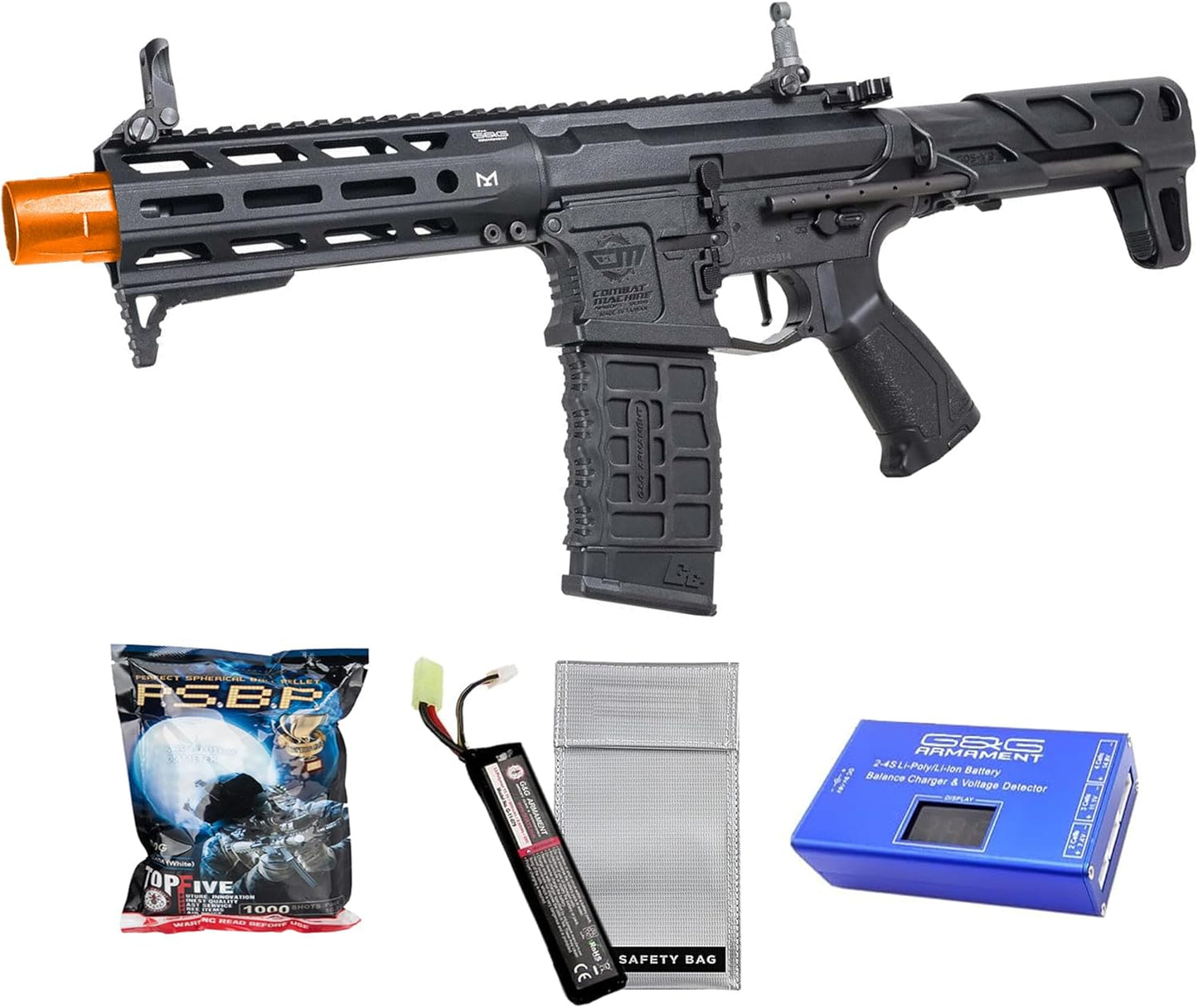 G&G CM16 ARP-9 CQB 6mm AEG Airsoft w/MOSFET