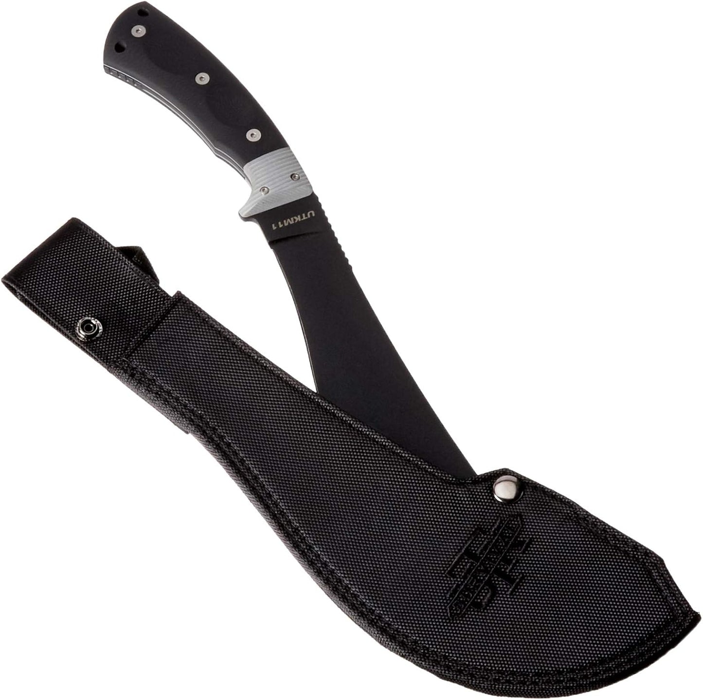 Utica USA Since 1910 – Stealth I, Machete and has Micarta Handle is Made in USA. Perfect Survival Tool, Hunting, Camping or Any Outdoor Activities