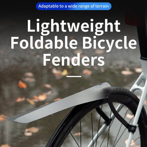 NELboNs Bike Fender for Road Mountain Bike Rear Wheel Tire Mud Guard Fender Foldable and Light Weight Adjustable Design Mudguard