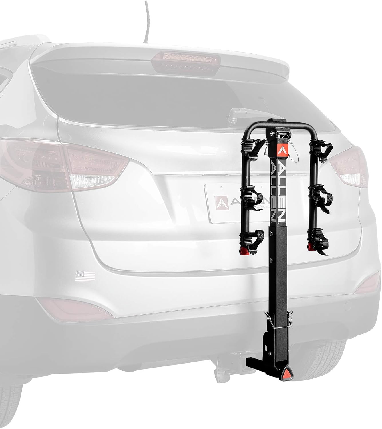 3-Bike Hitch Rack for 1.25" & 2" Hitches - Allen Sports Durable Bike Carrier