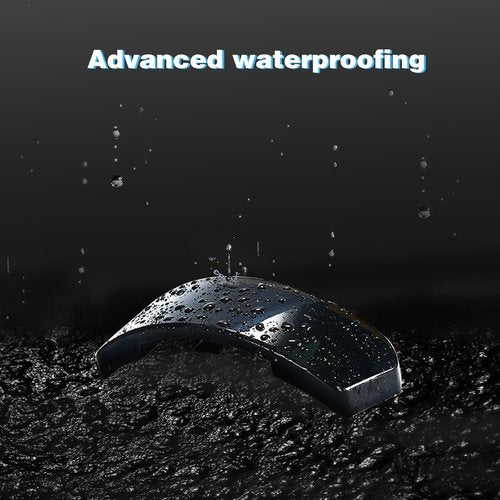 COOLGUARDER Helmet light, 4 IN 1 Smart LED helmet Tail lights (Tail Light/Turn Signals/Speedometer/DIY APP) for Motorcycle/Bike, Waterproof Motorcycle Helmet Light for Night Ride -Black