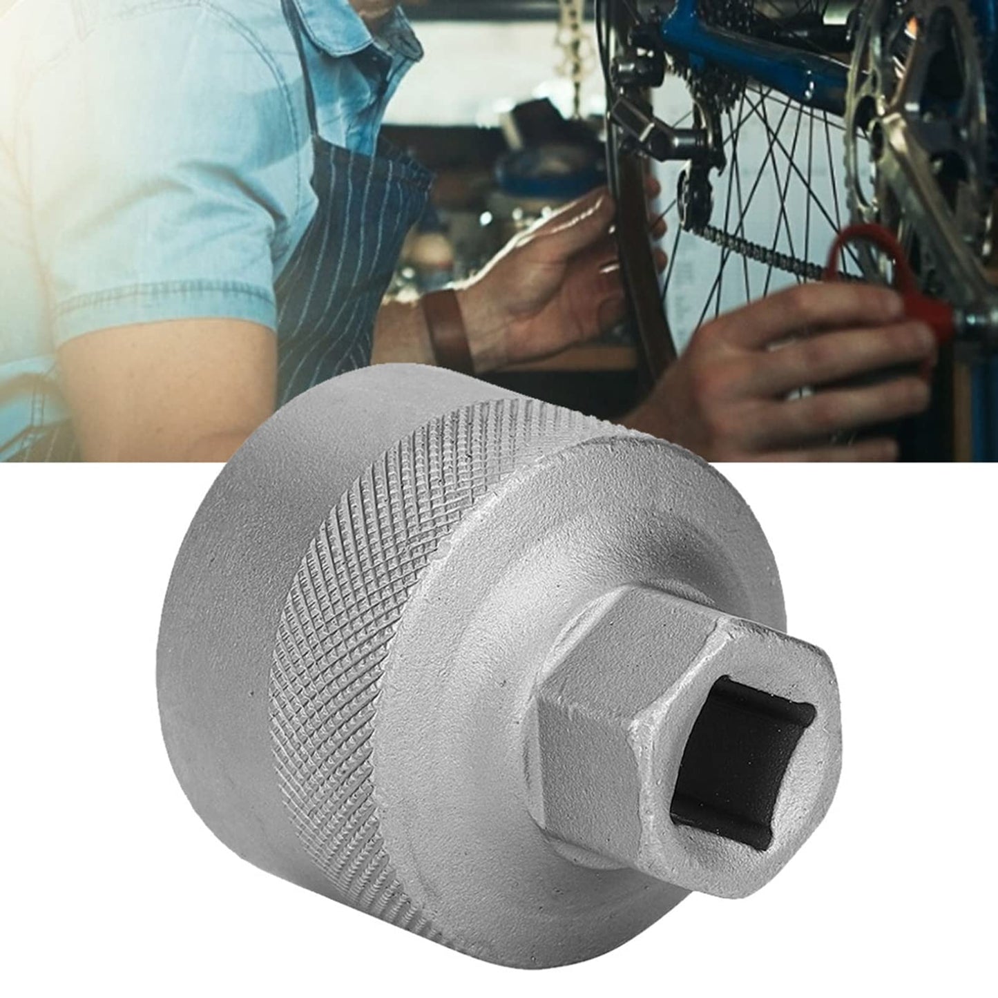 Qiilu Bottom Bracket Tool Hand Yc 29Bb 2A Alloy Steel Yc 29Bb Bottom Bracket Tool Repair Wrench Spanner for