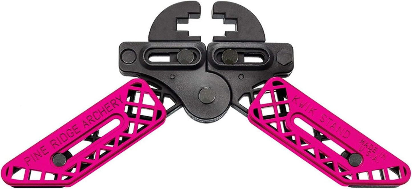 Pine Ridge Archery Kwik Stand Bow Support, Fit on Most Bow Limbs, Perfect for Ground or Box Blind Hunting