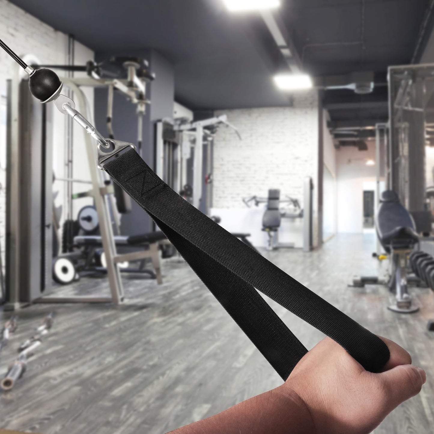 Arm Wrestling Training Strap Belt: Arm Hand Grip Finger Wrist Forearm Exerciser Strengthener Workout Equipment