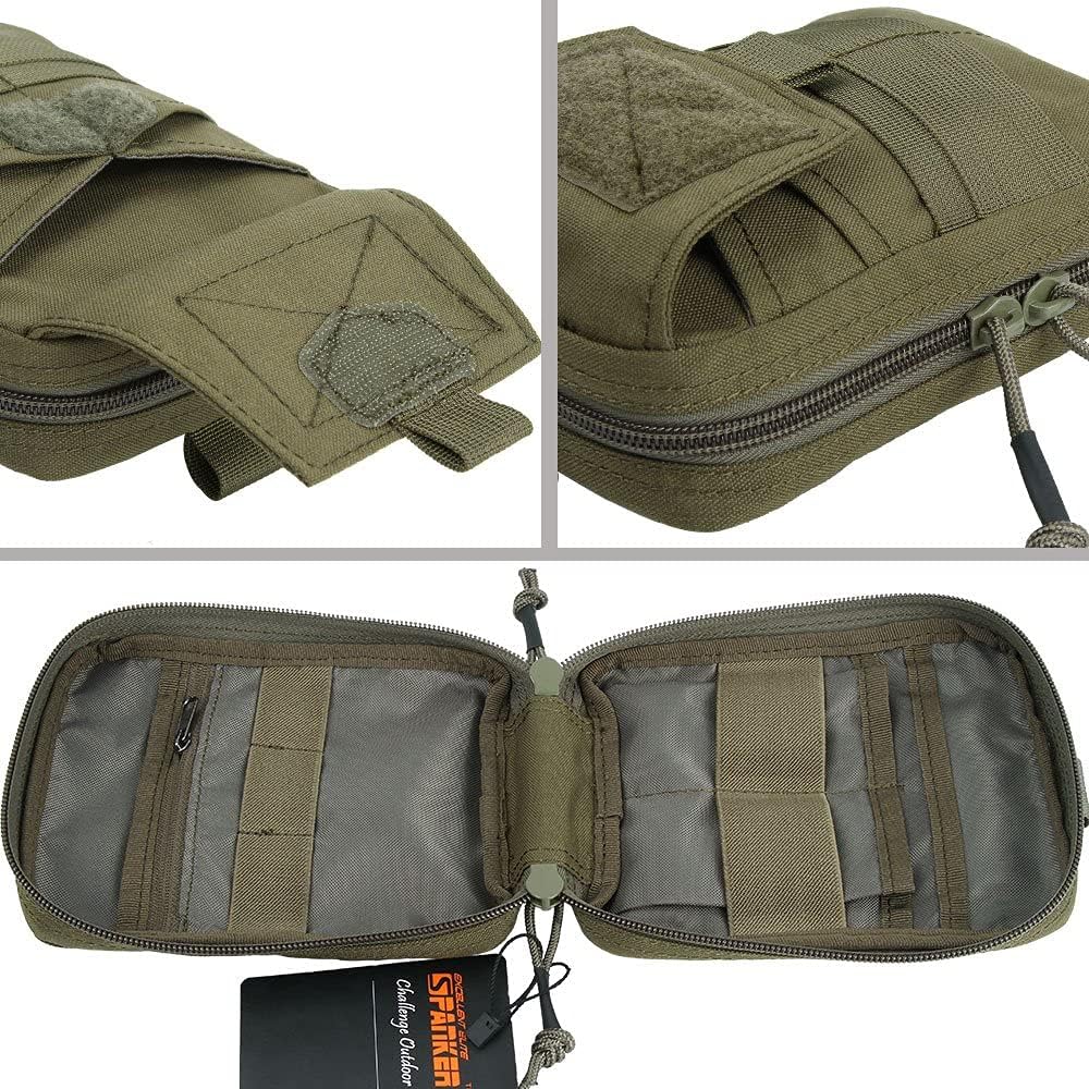 EXCELLENT ELITE SPANKER Molle Admin Pouch Military Utility Tool Pouch EDC Molle Pouchs Gadget Waist Bags