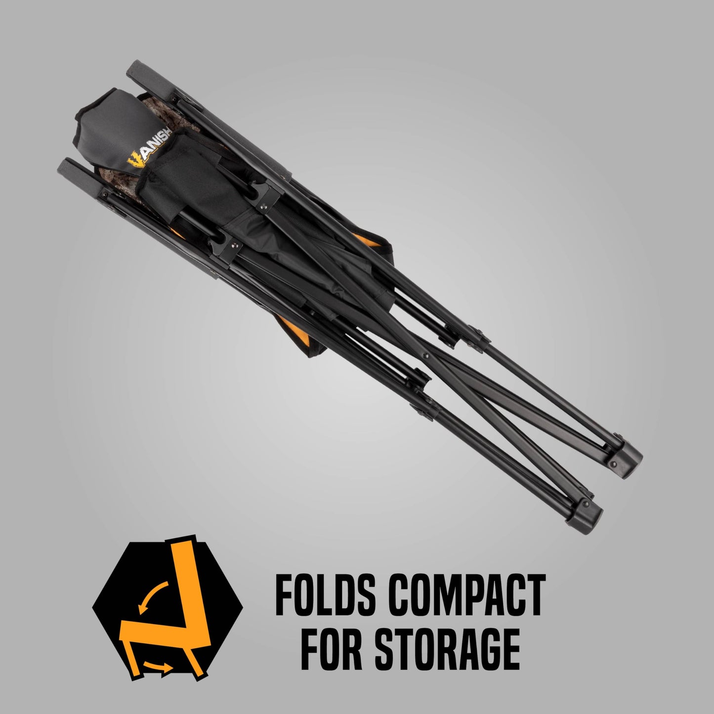 Allen Company Vanis Padded Armchair with Backrest, Realtree Edge Camo