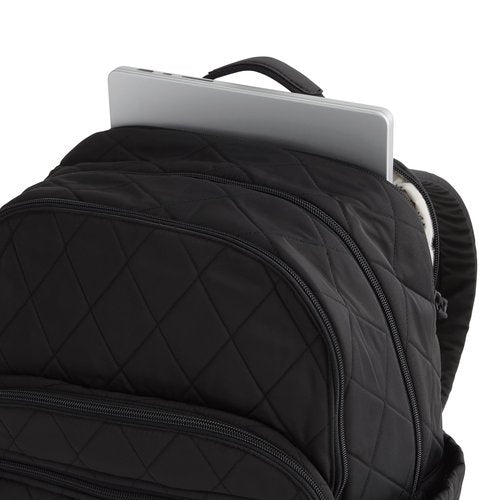 Vera Bradley Women's Performance Twill Large Bancroft Backpack, Moonless Night, One Size