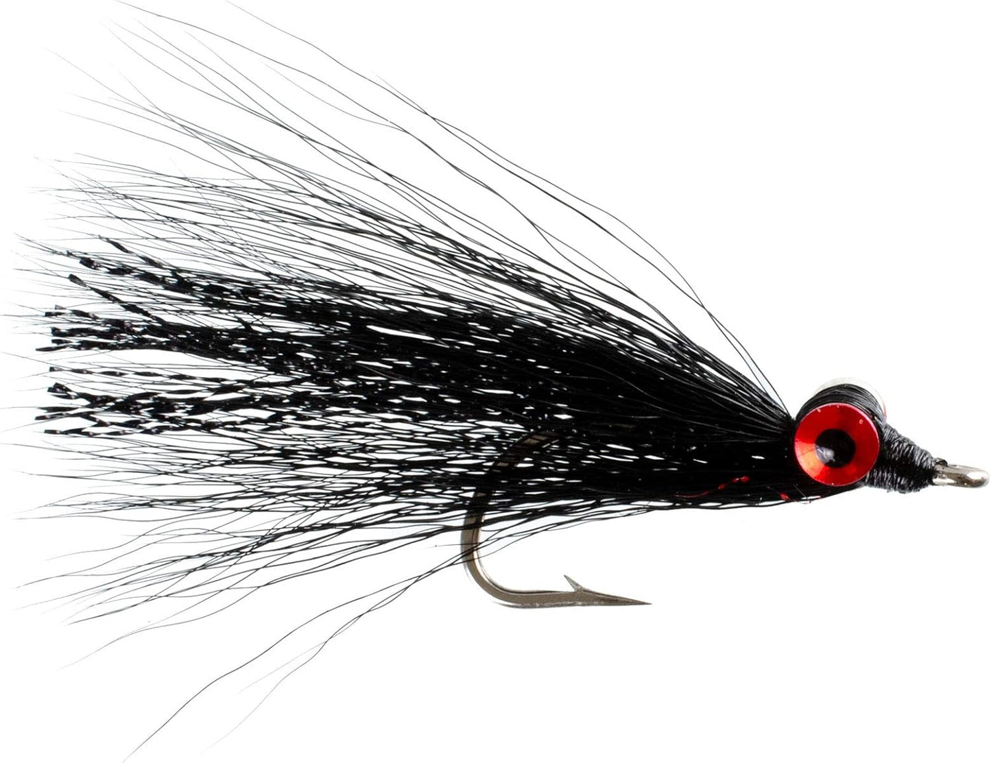 The Fly Fishing Place Clousers Minnow Fly Fishing Flies Assortment - Collection of 9 Saltwater and Bass Flies - Hook Size 1/0