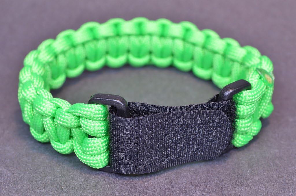 Paracord Adjustable Buckle - Multiple Size Packs - Hook and Loop - Make Bracelets Adjustable - Dog Collars