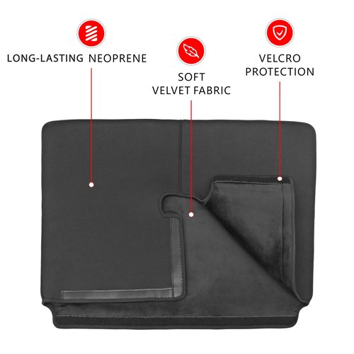 Crostice Screen Cover Compatible with Peloton Bike Plus & Tread & Row, Monitor Cover, Screen Protector, Defend from Dust, Dirt, Water and UV, Accessories for Bike+ & Treadmill & Row (Not for OG PL-01)