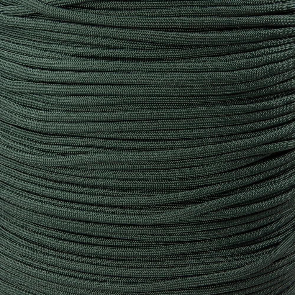 Paracord Planet 550 lb, 50' Foot Hank, Parachute Cord. Also Known as Paracord Rope, Parachute Rope, Utility Cord, Tactical Cord, and Military Cord. USA Made to Provide Durability and Strength.