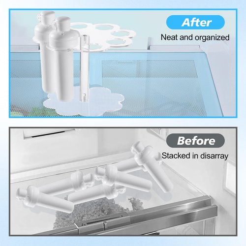 GTUDOR Flavor Cartridge Holder Compatible with Cirkul, Acrylic Flavor Cartridge Storage Rack Organizer, Round Support Stand Organizer Cartridge