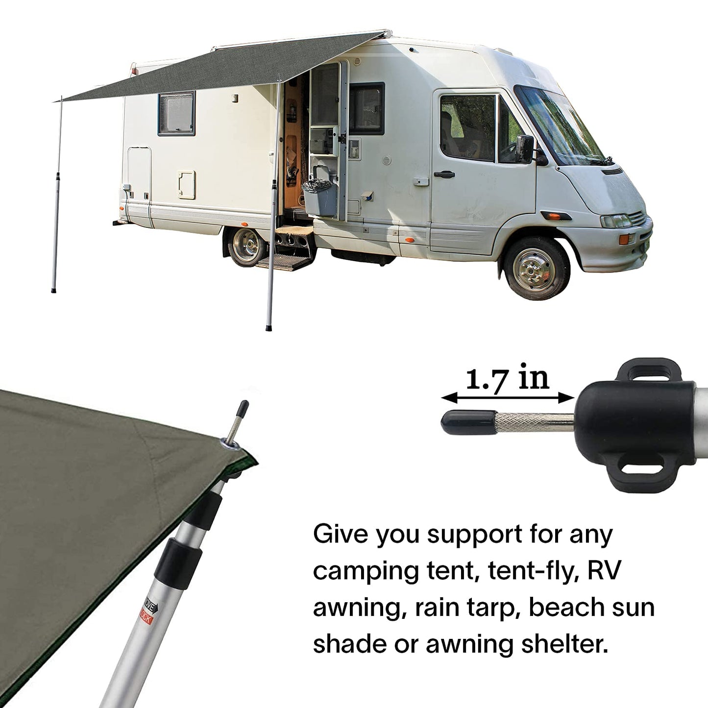 Alvantor Pop Up Canopy Tent - Vendor Booth Event Tent - 10x10 Pop Up Canopy for Commercial Activity - Camping Sun Shelters - Beige