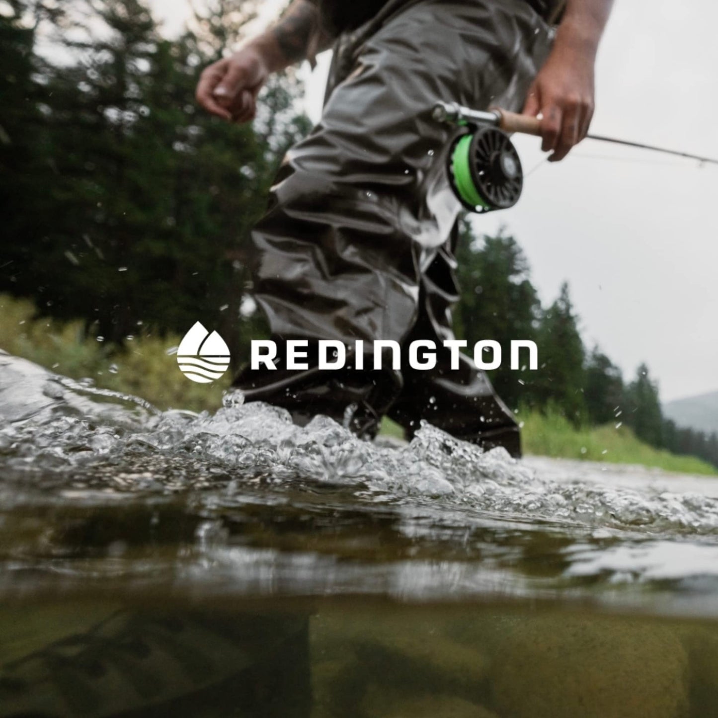 Redington All Water Fly Fishing Kit, 8 Weight 9 Foot Inshore Rod, Crosswater Reel, Fly Line, Leader, & Carrying Case