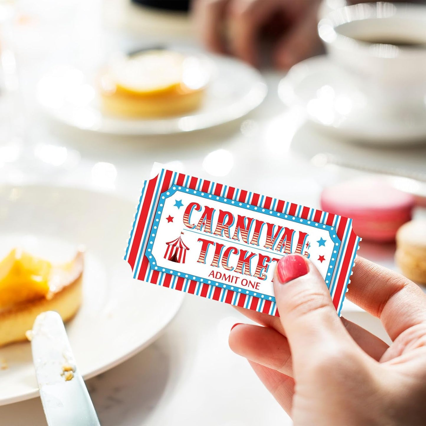 1000 Pcs Drink Ticket Single Raffle Tickets Roll Cocktail Design Free Drink Ticket for Events Wedding Work Formal Parties Leisure Class Reward