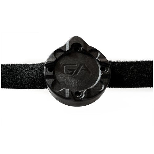 Guardian Angel Velcro Strap Mount Accessory – Magnetic with Screw-in Feature – Adjustable Velcro with Rubber Grip – for Bike Helmets, Poles, Backpacks, & More