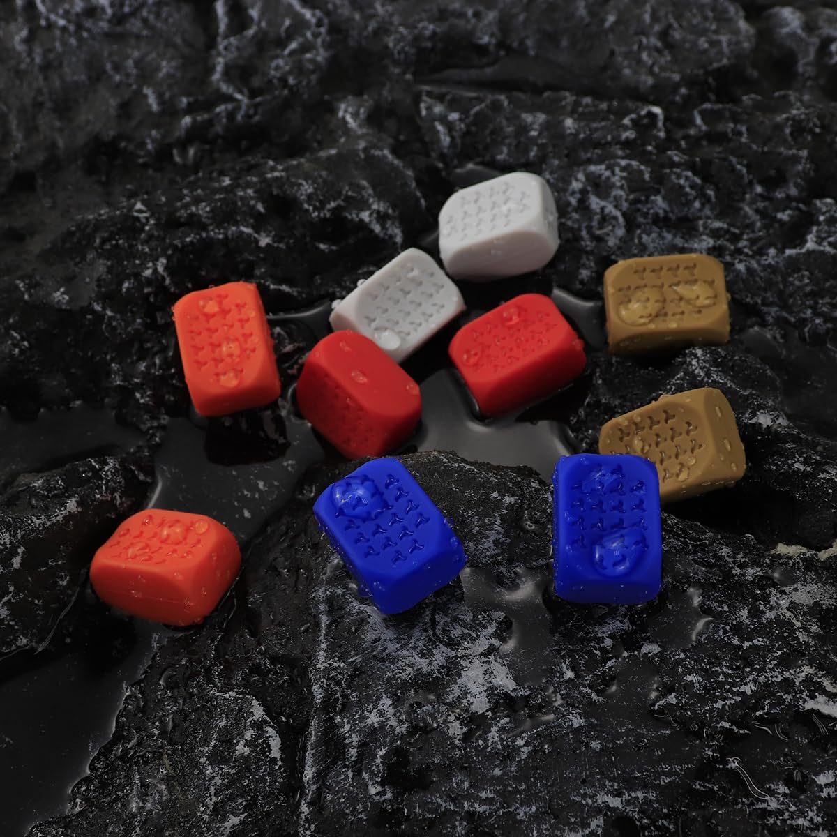 Jawline Shaper, Jaw Trainer for Men and Women, Jawline Exerciser, Facial Fitness Tool, Jaw Muscle Strengthener, 5 Resistance Levels, Set of 10