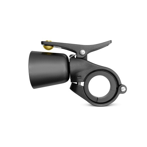 Bike Bell, Aluminum Alloy Classic Bicycle Bells for Adults Kids, 110 dB Loud Crisp Clear Ring Sound, Bike Horn Fit 22.2-31.8 mm Handlebar for Mountain Road Bike Scooter Ebike Black