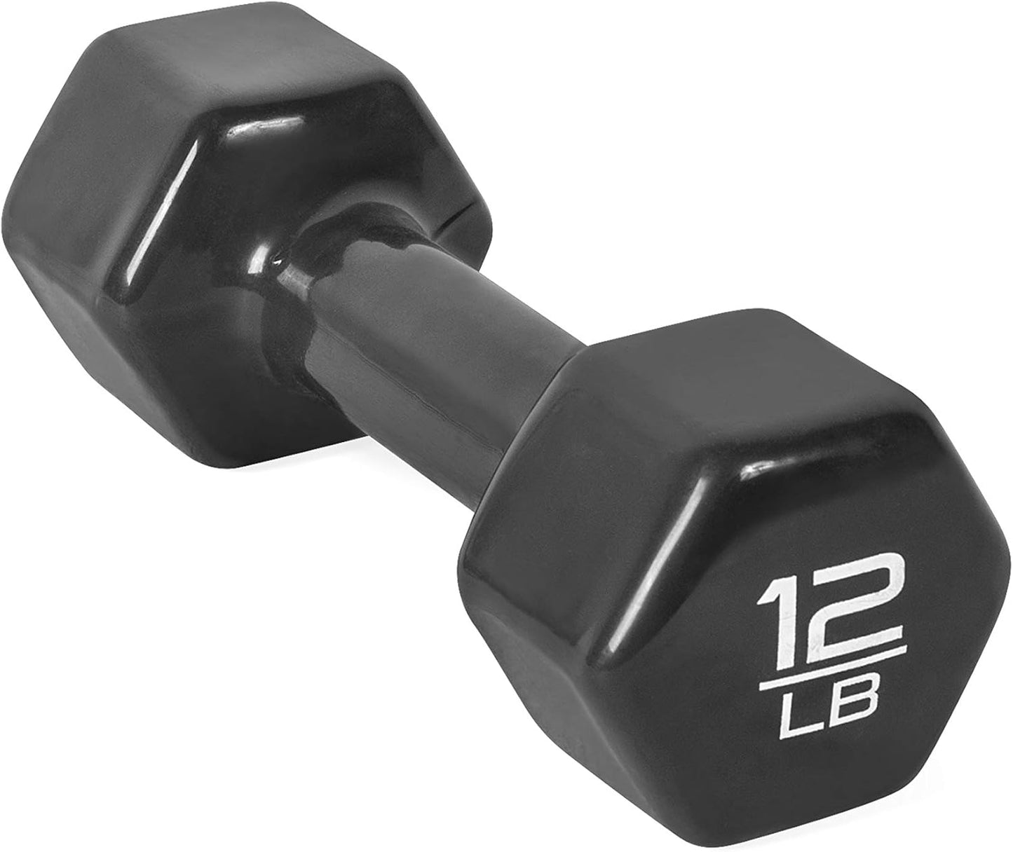 CAP Barbell Vinyl Coated Dumbbell | 1-15 LB Single or Pair