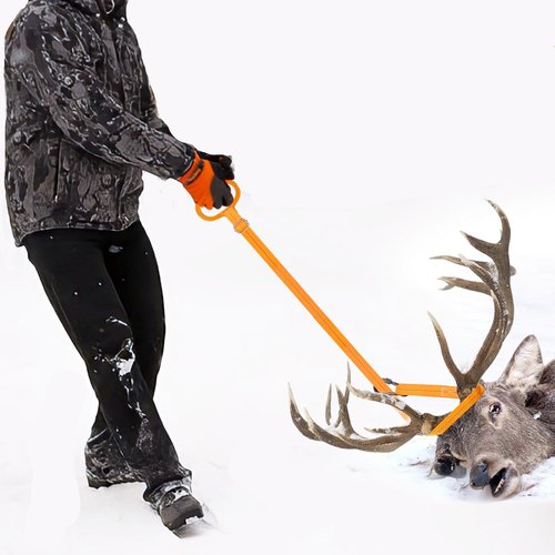 kfeity Deer Drag with Wider High-Strength Handle, Heavy Duty Deer Drag Strap, Easy & Fast to use Durable Safety Deer Dragging Rope Deer Hunting Accessories for Deer Hunters