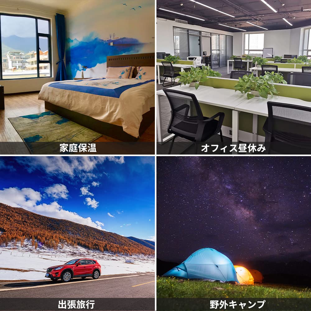 Fancial Sleeping Bag Envelope Type for Winter【Minimum Temperature -10℃】 Lightweight and Thermally Insulated 230T Waterproof and Thermal Insulation Can be Cleaned as a Whole