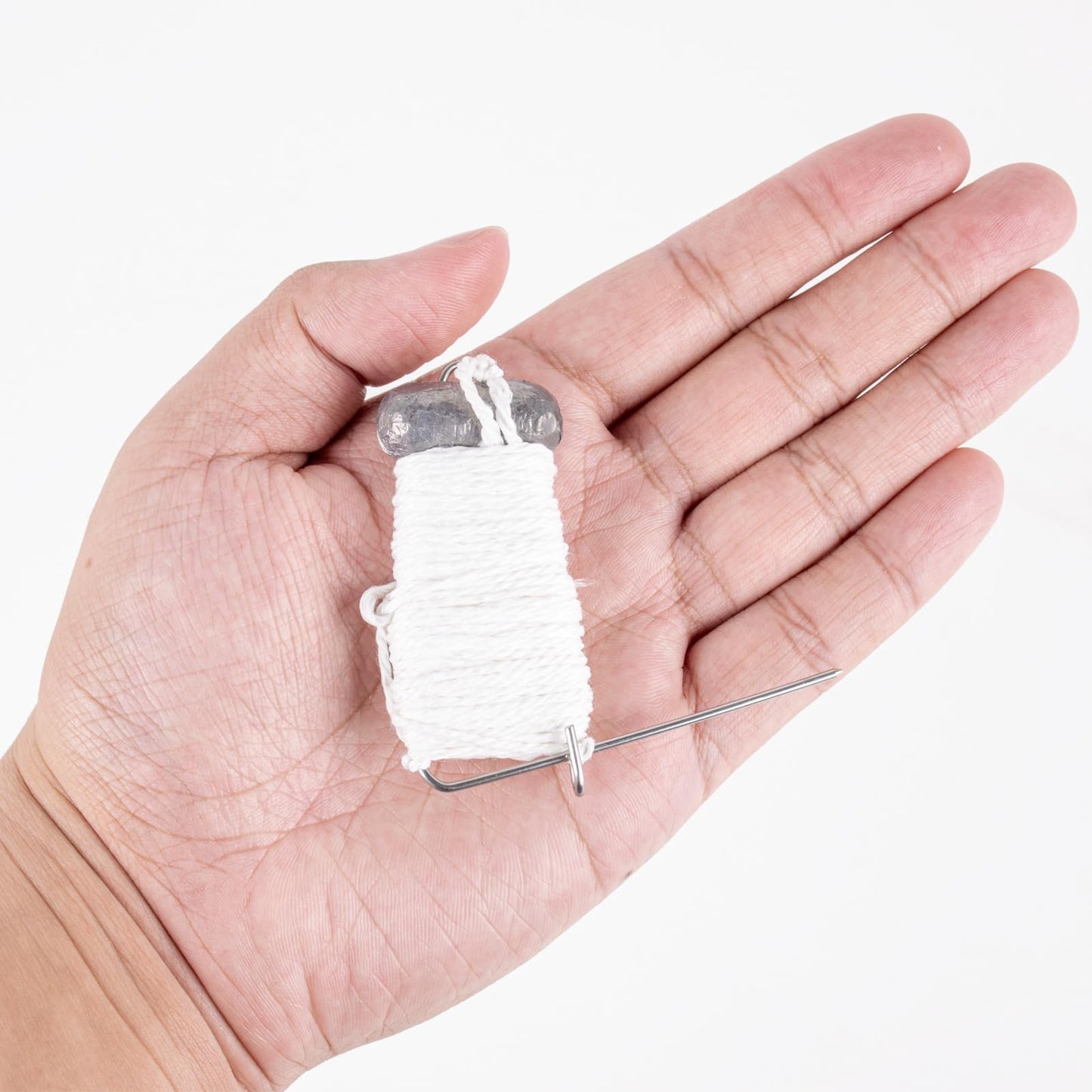 A1FISHER 3Packs Crab Throw Line Length 30FT/9.14M with 4OZ Lead Weight Crab Trap Line